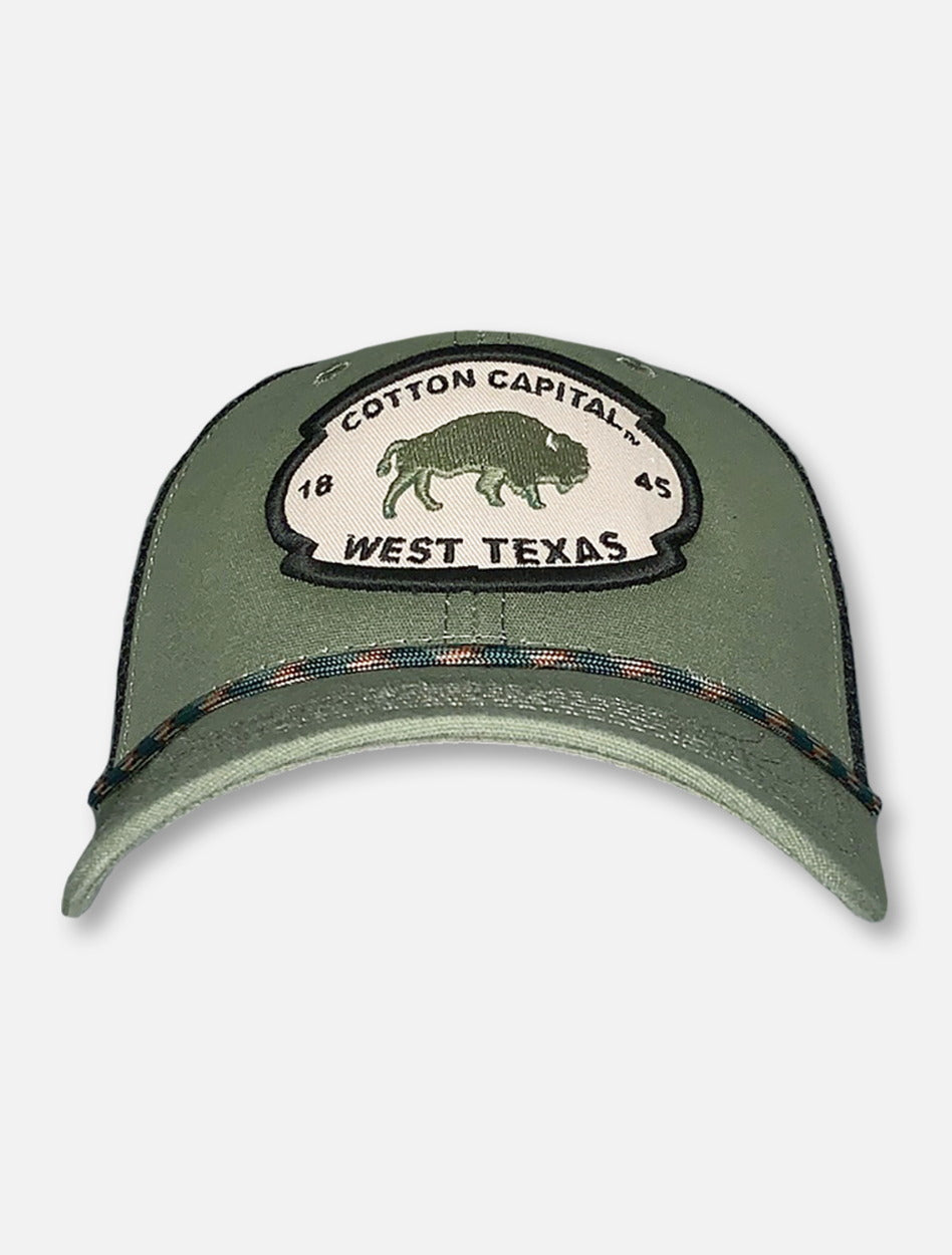 Legacy Texas Tech Red Raiders Cotton Capital Olive Structured Trucker Snapback Cap
