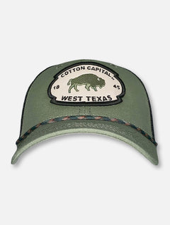 Legacy Texas Tech Red Raiders Cotton Capital Olive Structured Trucker Snapback Cap
