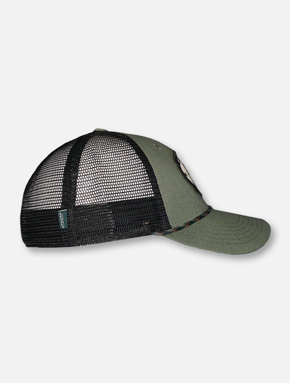 Legacy Texas Tech Red Raiders Cotton Capital Olive Structured Trucker Snapback Cap