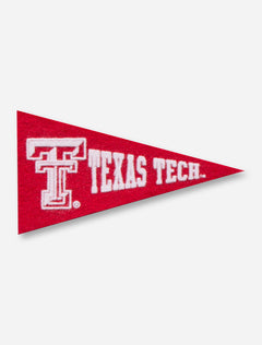 Texas Tech Wool Felt Pennant Magnet