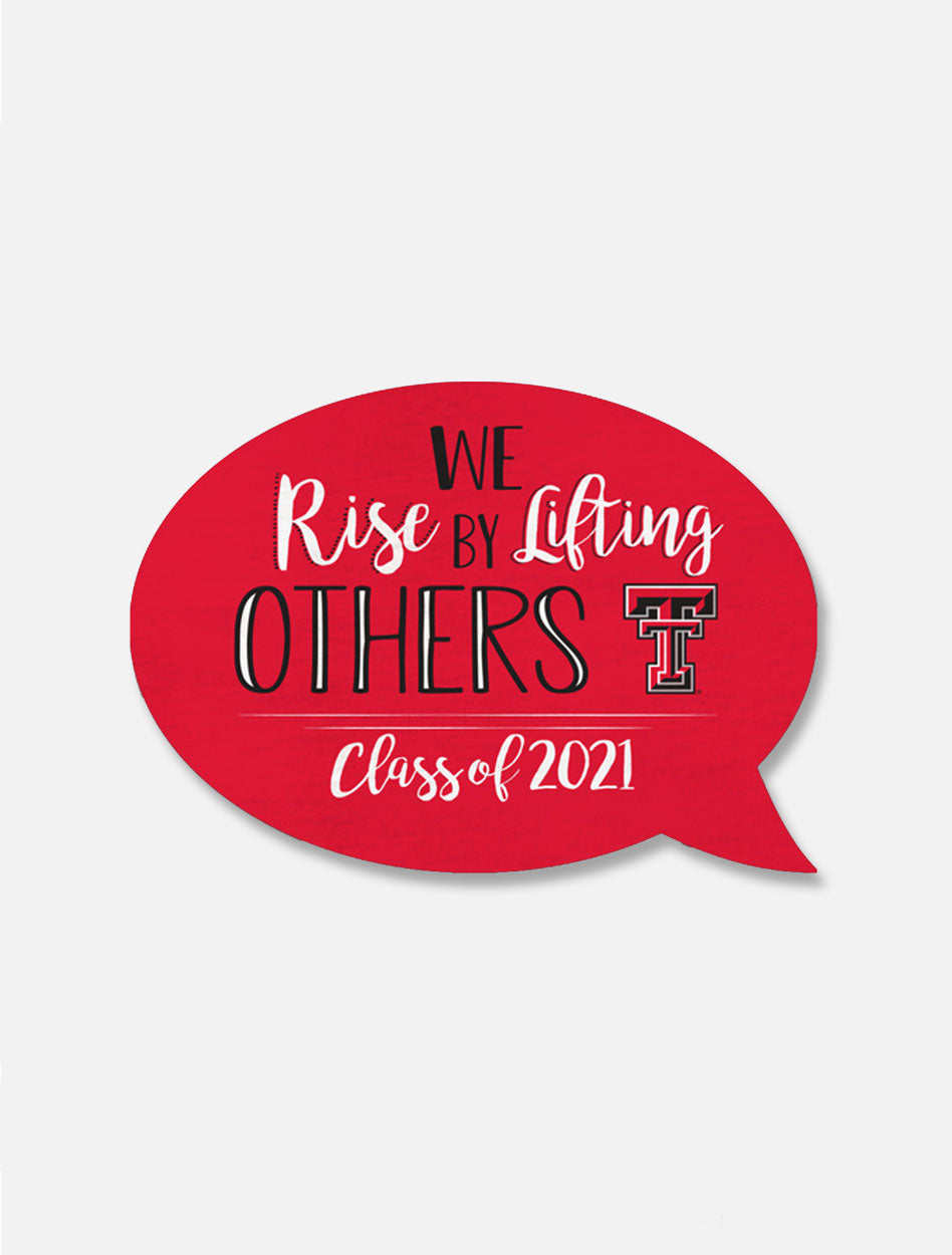 Texas Tech Red Raiders "Rise by Lifting" Magnet