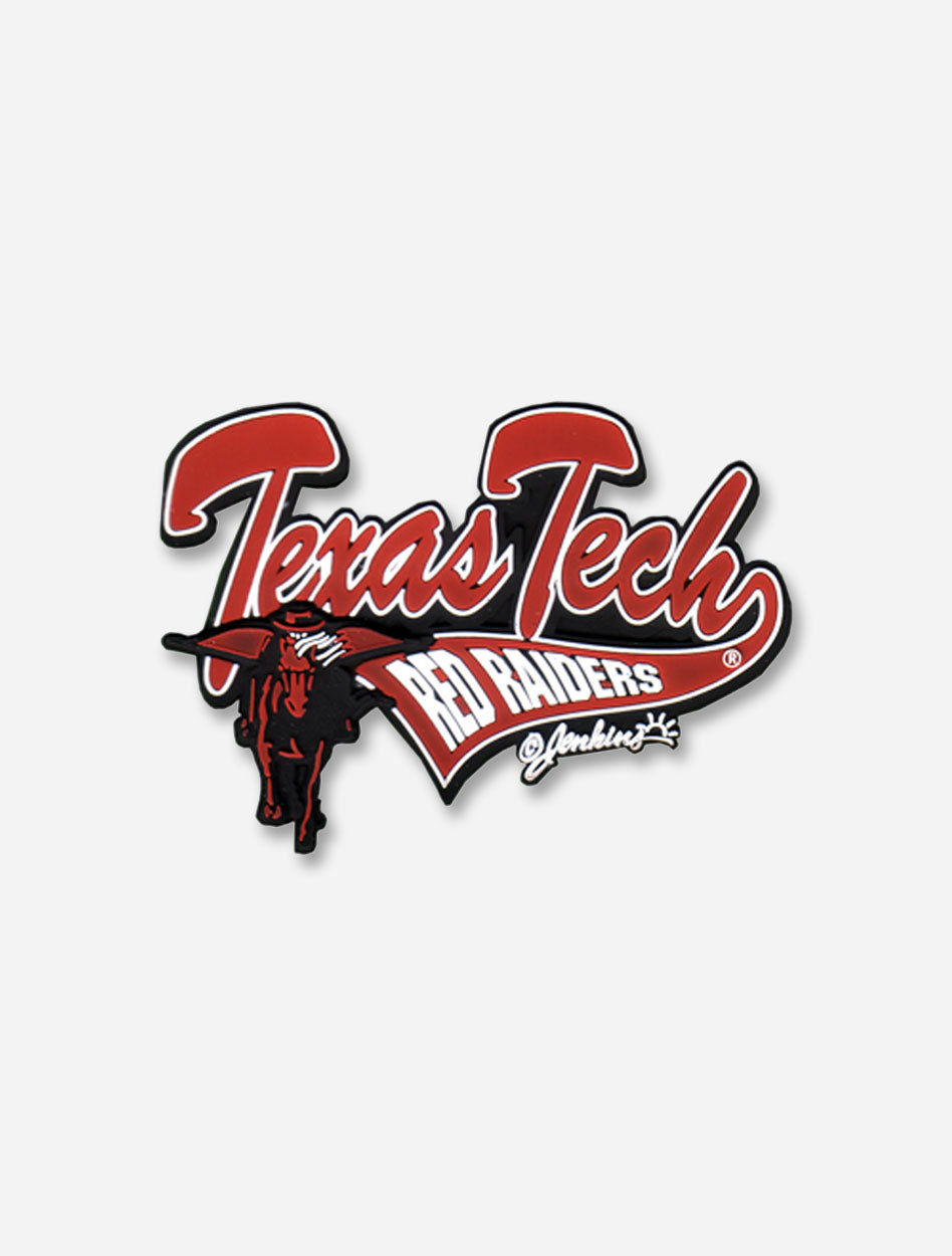 Texas Tech "Red Raiders Tail" Magnet