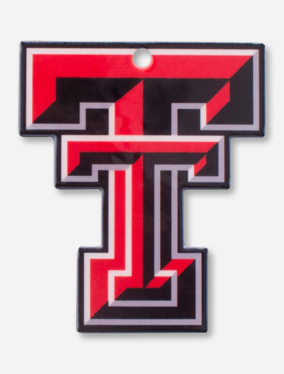 Texas Tech Double T Steel Magnet
