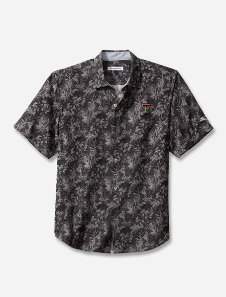 Tommy Bahama Texas Tech "Sport Jungle Shade" Silk Button Down