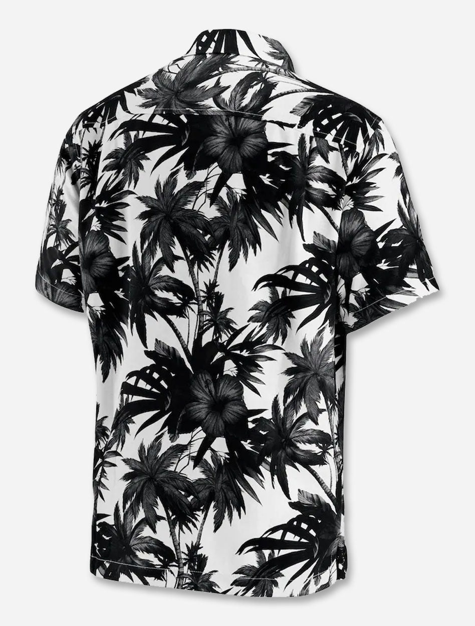 Tommy Bahama Texas Tech "Sport Harbor Island Hibiscus" Silk Camp Button Down
