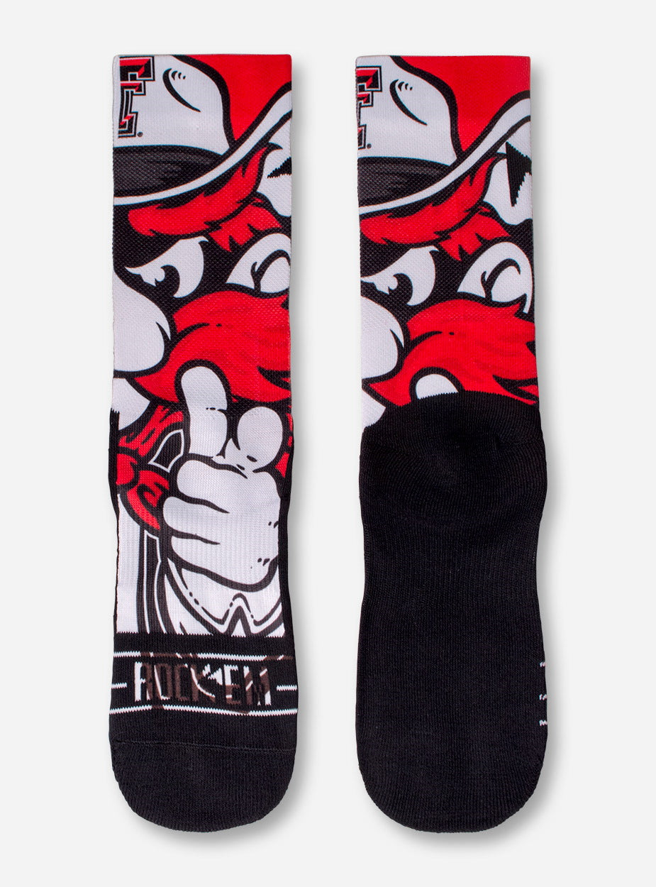 Texas Tech Raider Red Mascot Socks