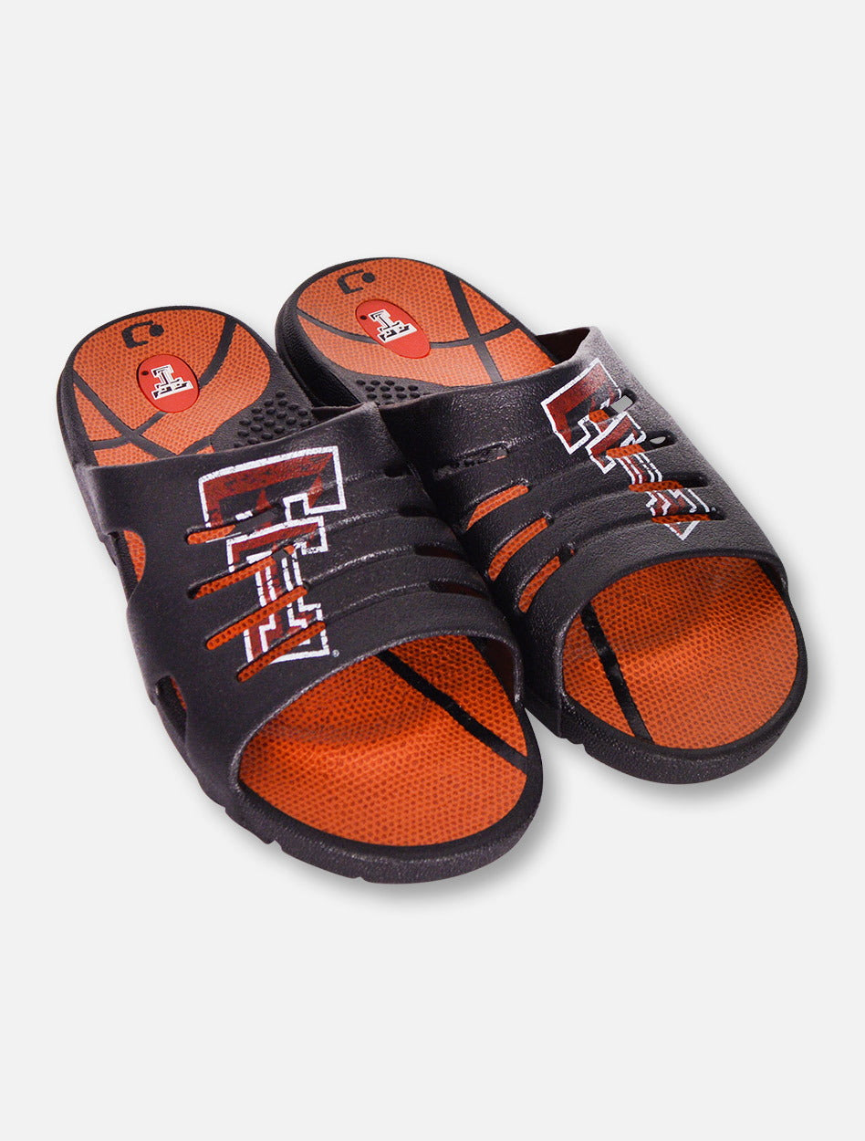 Texas Tech Red Raiders Basketball Slide Shoes