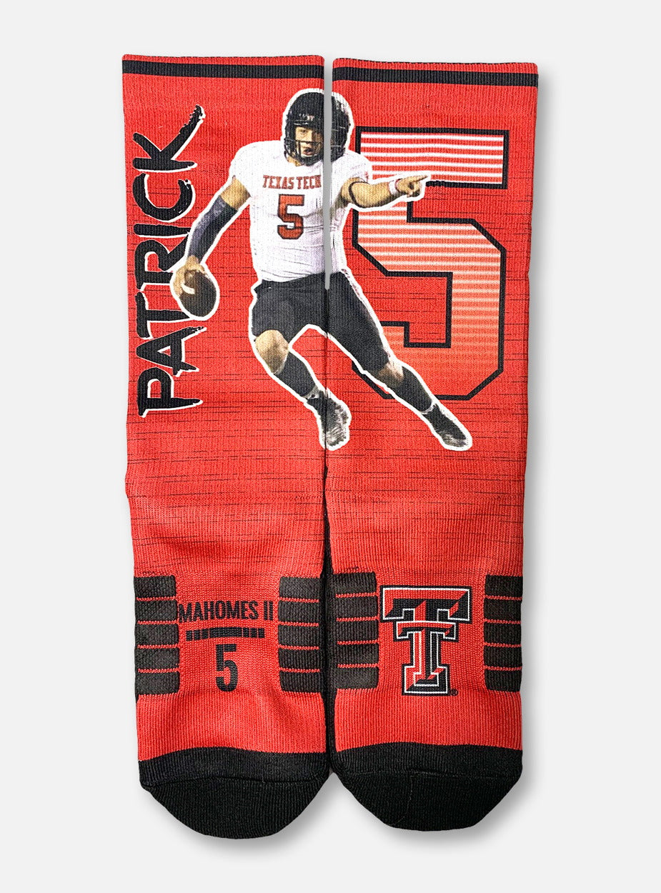 Texas Tech Red Raiders Patrick Mahomes Striped Socks