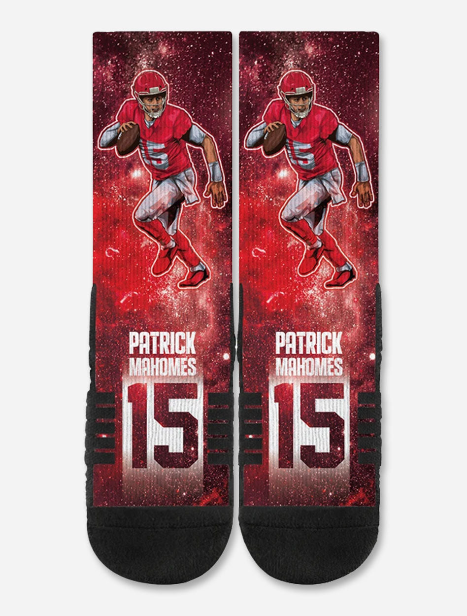 Texas Tech Strideline Patrick Mahomes #15 "Galaxy" Sublimated Sock