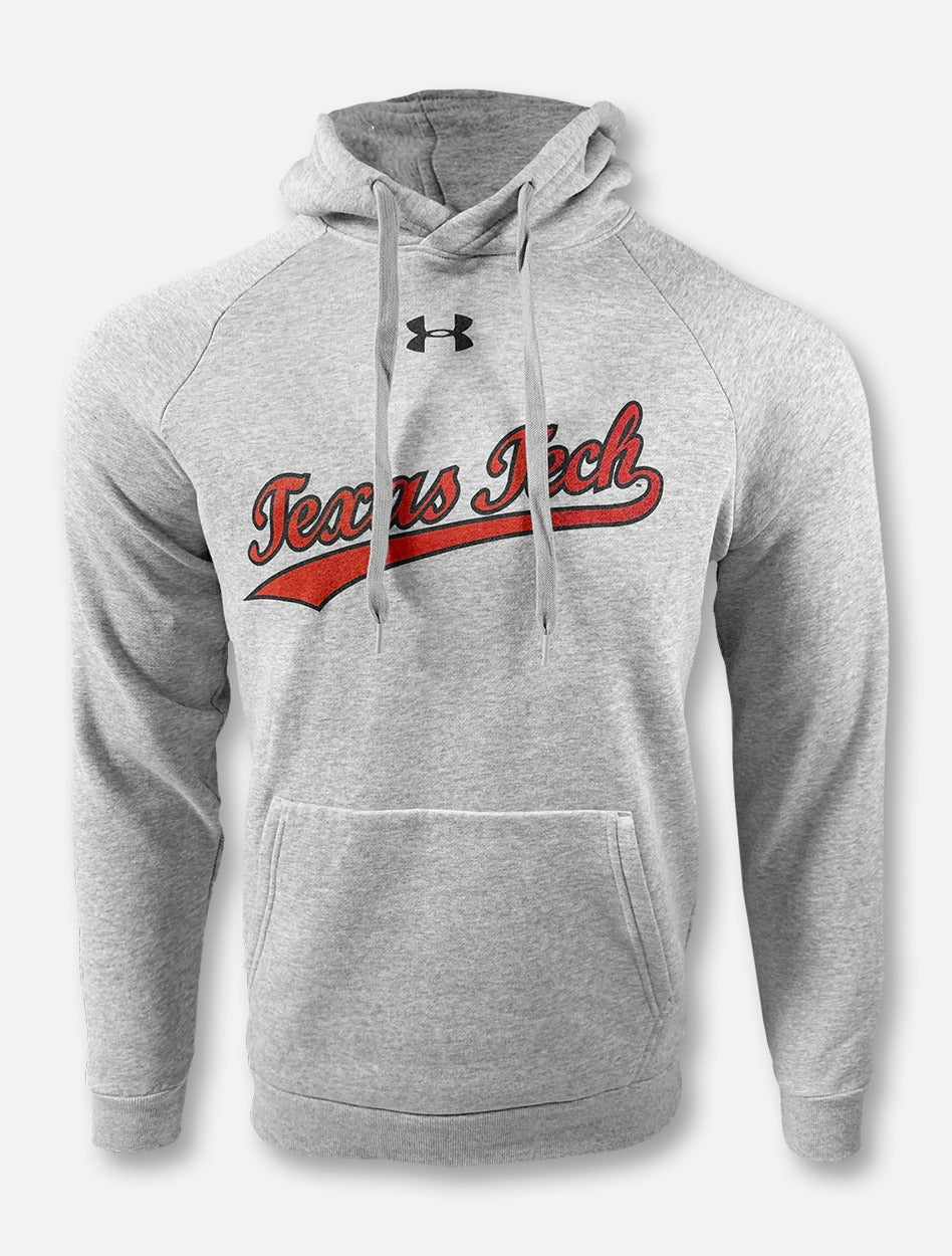 Under Armour Texas Tech Red Raiders Double T "Basketball Warm-Up" All-Day Hooded Sweatshirt