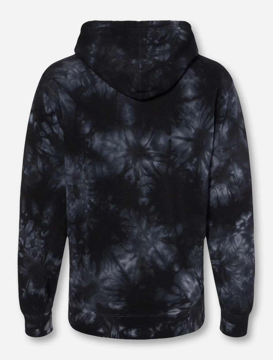 Texas Tech Vertical Arch Tie Dye Hood