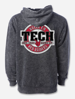 Texas Tech Red Raiders "Drop In" Acid Wash Hood