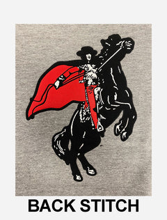 Texas Tech Champion 2021 "Super Fan" Striped Pull Over Hood
