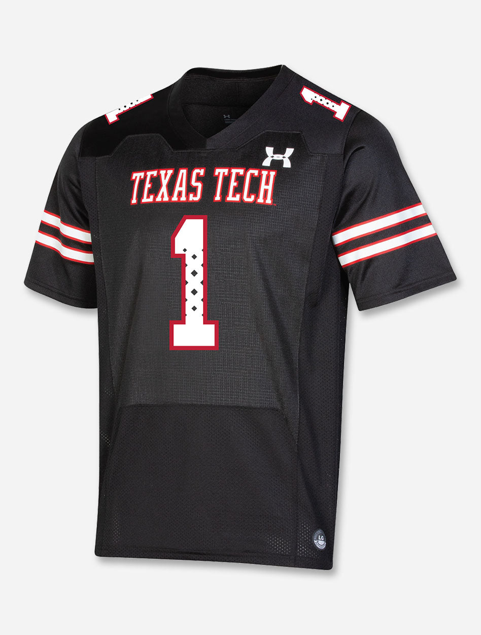 Texas Tech Red Raiders Under Armour 2021 Sideline "Throwback" Football Jersey