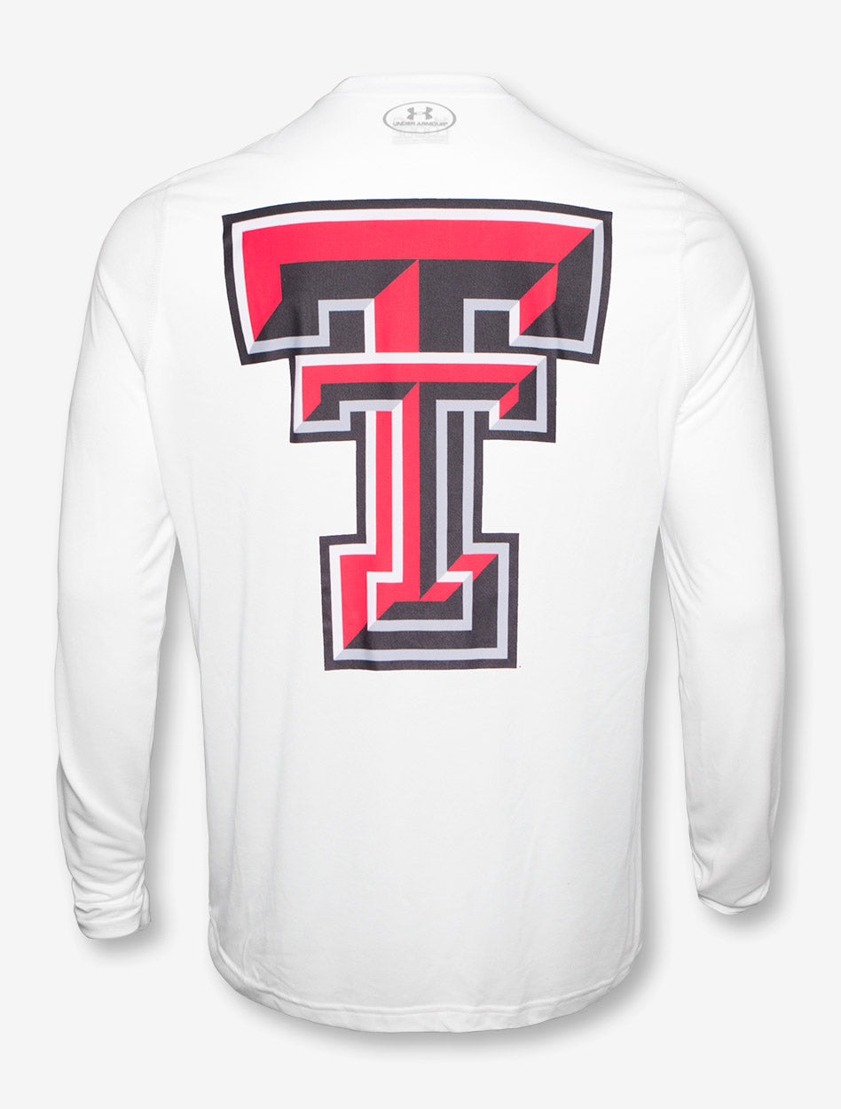 Under Armour Texas Tech Come & Take It on White Long Sleeve
