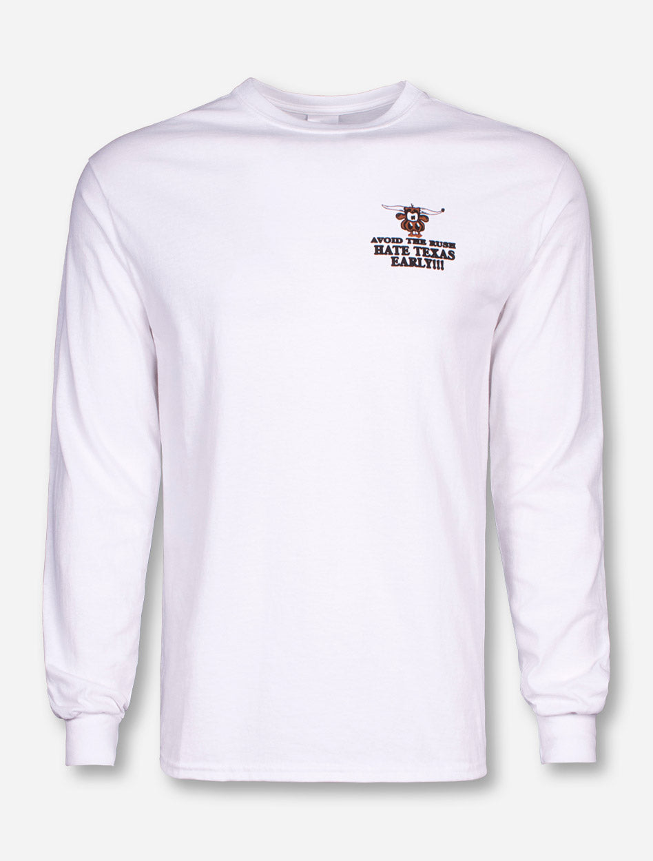 Friends Don't Let Friends Go To Texas White Long Sleeve Shirt - Texas Tech