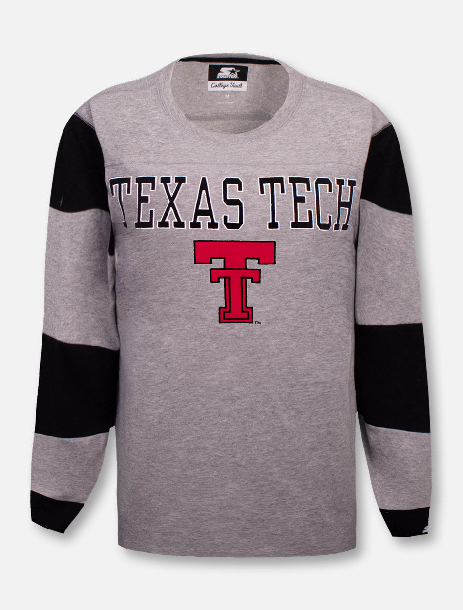 G-III Texas Tech Red Raiders Throw Back Double T "The Victory"  Long Sleeve T-Shirt