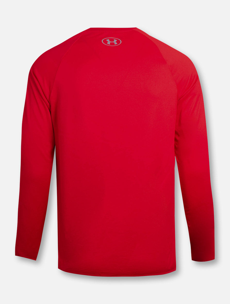 Under Armour Texas Tech Red Raiders Throwback Double T Long Sleeve T-Shirt
