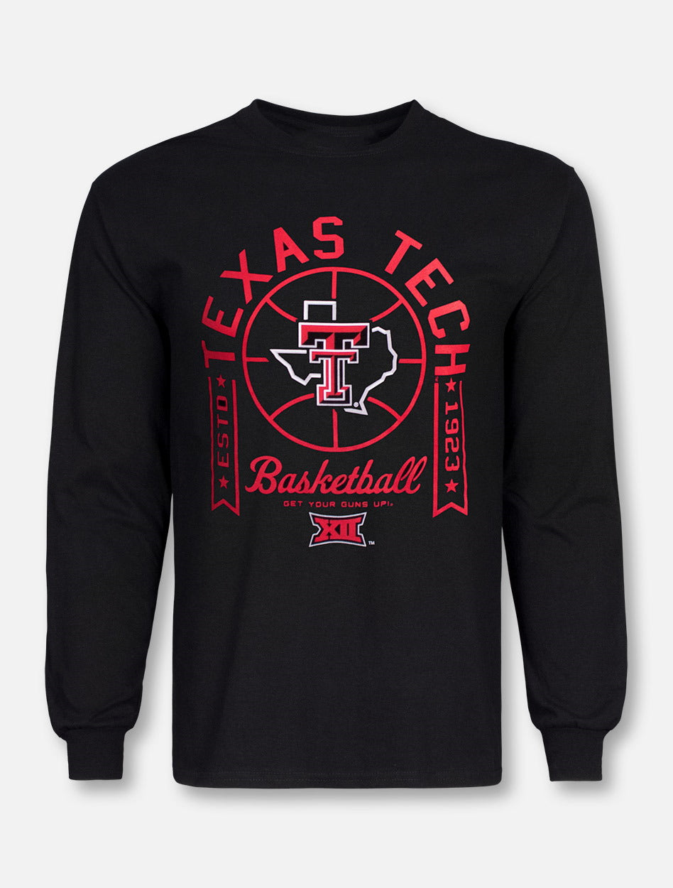Texas Tech Red Raiders Lone Star Pride Basketball Long Sleeve T-Shirt