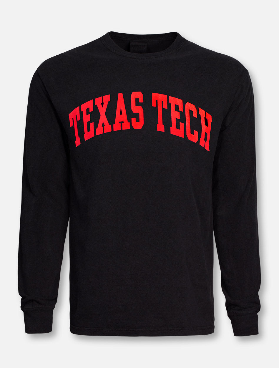 Texas Tech Red Raiders Classic Arch in Red Long Sleeve T-Shirt