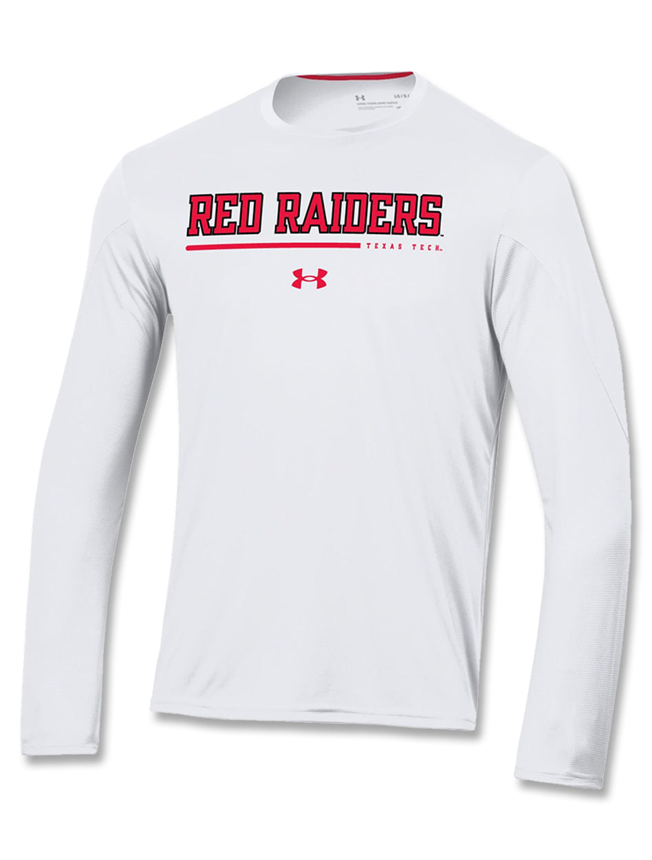 **Under Armour Texas Tech Sideline 2022 Long Sleeve Training T-Shirt