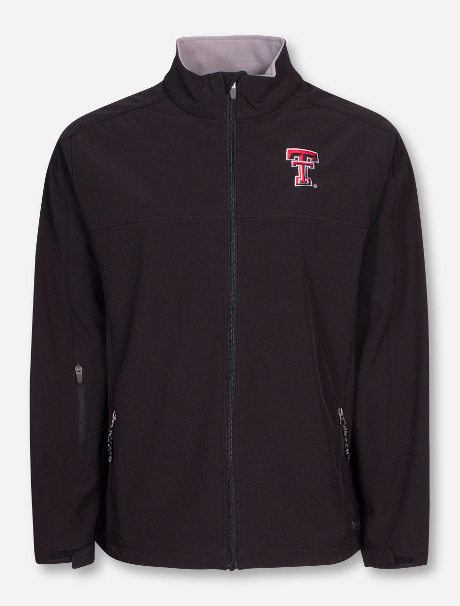Charles River Texas Tech Classic Soft Shell Black Jacket
