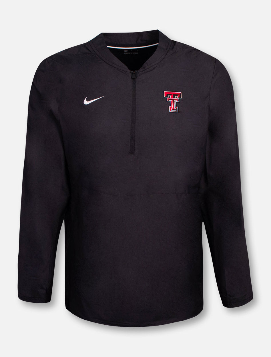 Nike Texas Tech Red Raiders Double T "Lockdown" 1/4 Zip Pullover