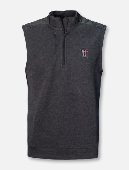 Antigua Texas Tech Red Raiders "Challenger" 1/4 Zip Pullover Vest