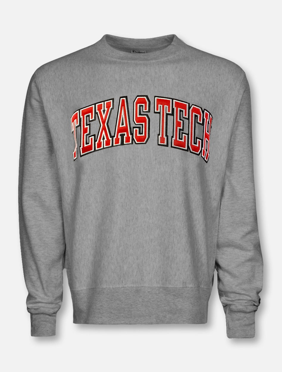Champion Texas Tech Red Raiders "Letter Winner" Reverse Weave Crew
