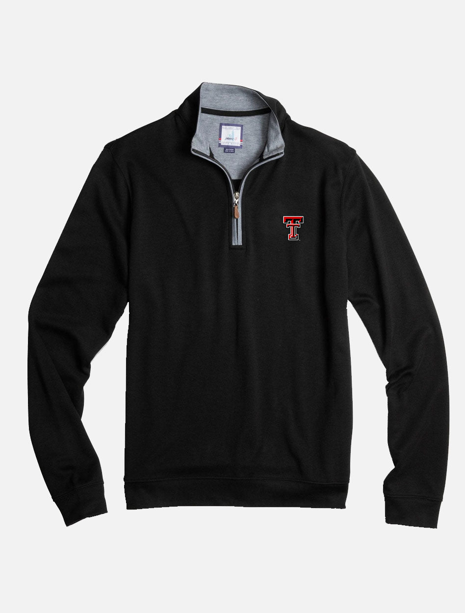 Johnnie-O Texas Tech Red Raiders Double T "Sully" 1/4 Zip Pullover