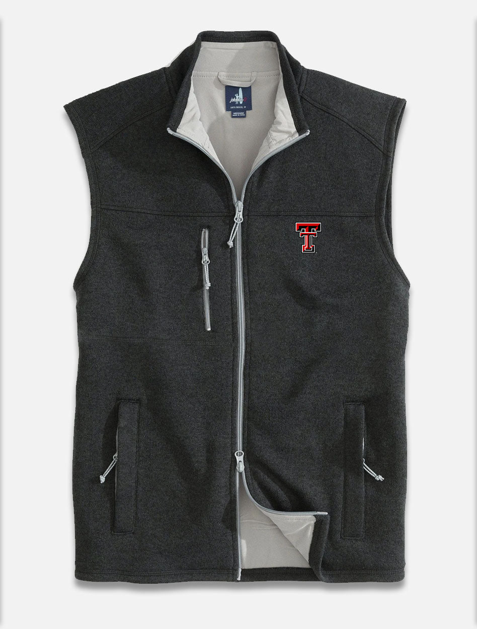 Johnnie-O Texas Tech Red Raiders Double T "Wes" Full Zip Vest