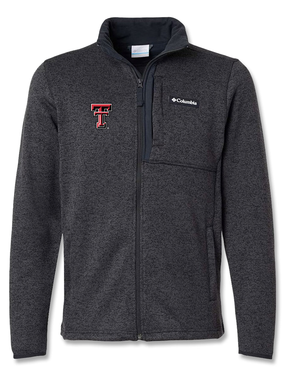 Columbia Texas Tech "Sweater Weather" Full Zip Fleece Jacket