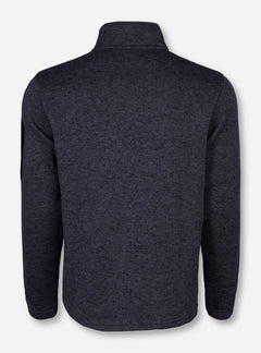 Charles River Texas Tech Double T Men's Heather Charcoal Fleece Pullover