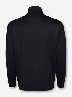 Antigua Texas Tech "Leader" Black Quarter Zip Pullover