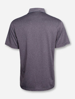 Levelwear Texas Tech "Affirmed" Grey Striped Polo