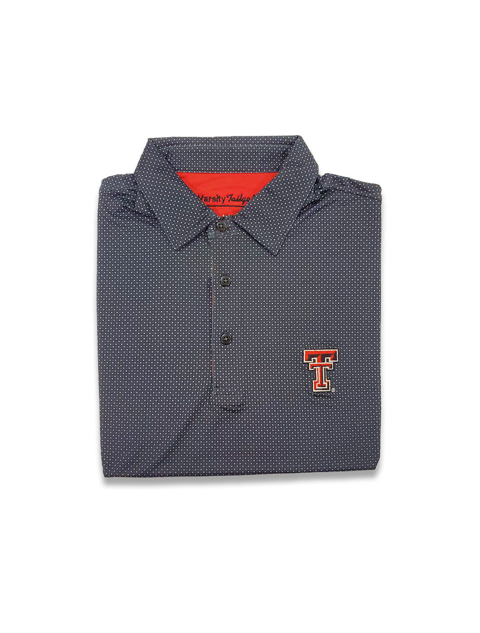 Texas Tech Varsity Tailgate "Duck" Bamboo Tiny X Polo