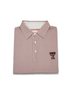 Texas Tech Varsity Tailgate "19th Hole" Geo Men's Polo