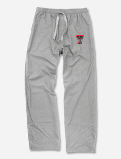 Boxercraft Texas Tech "Solid Grey Loungelite" Double T Lounge Pants