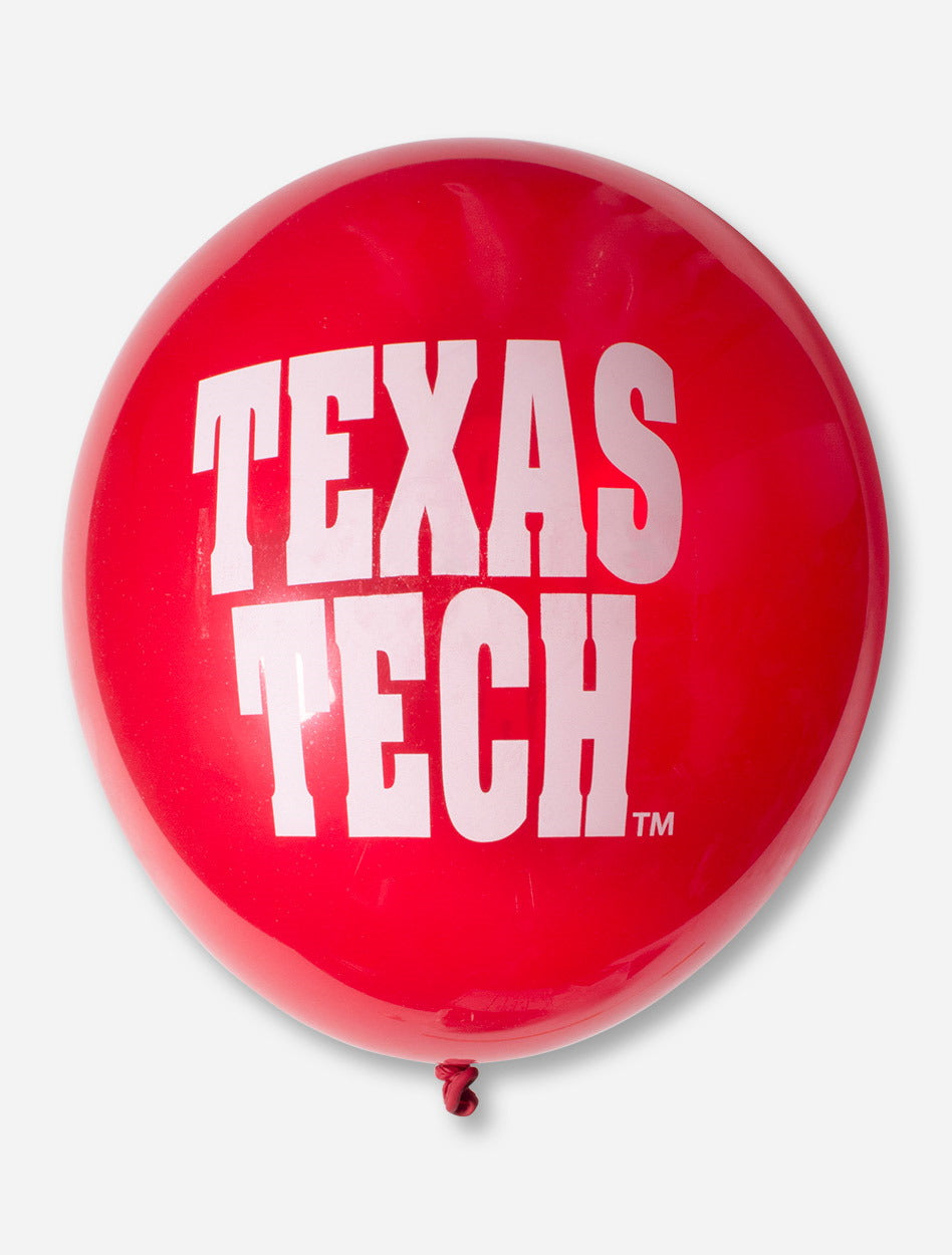 Texas Tech Red Raiders Red Balloons