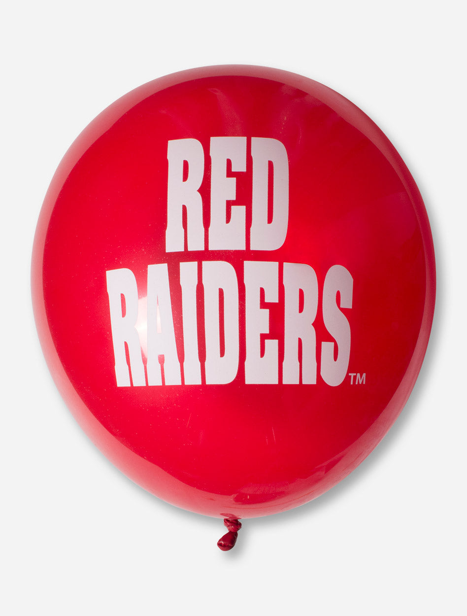 Texas Tech Red Raiders Red Balloons