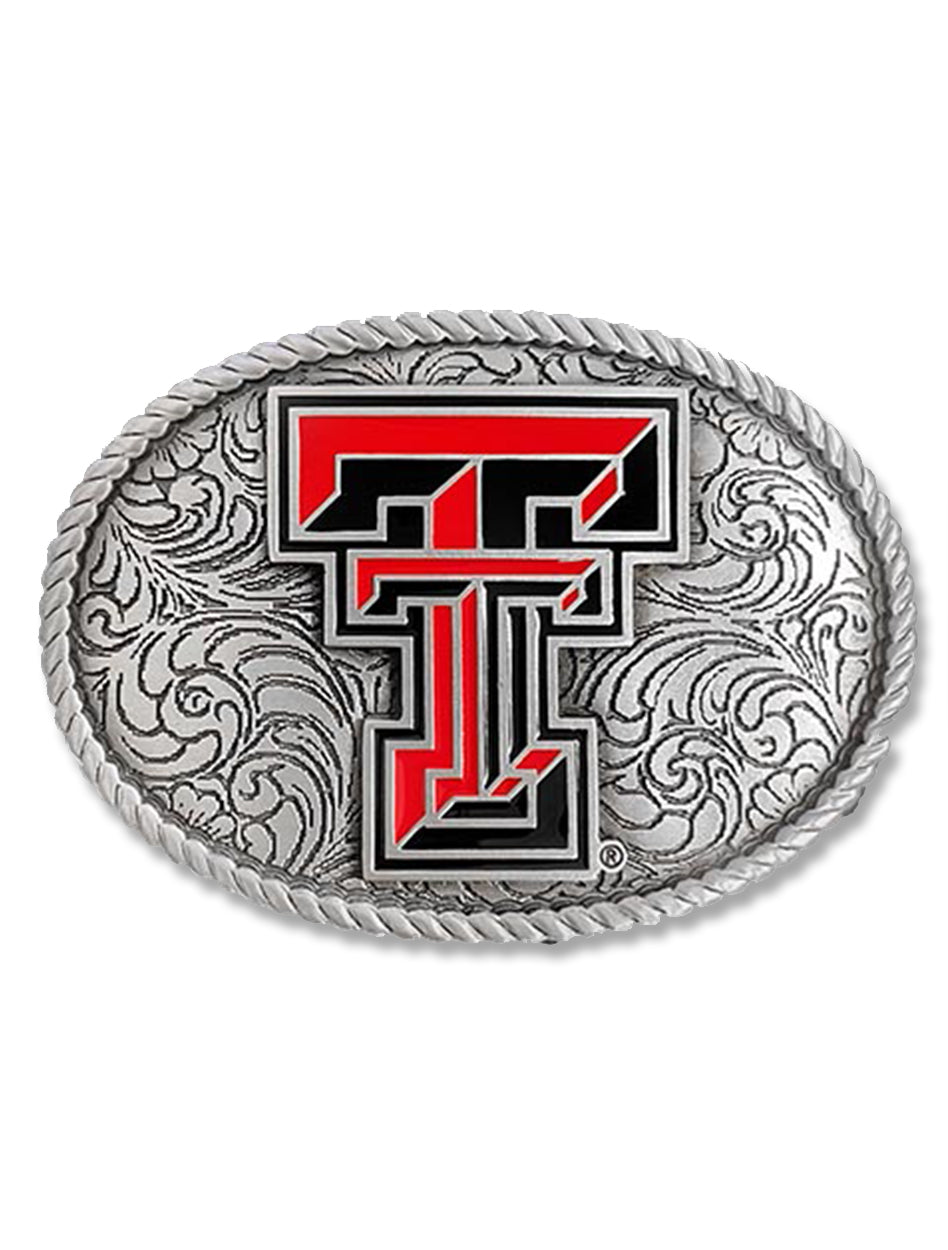 Texas Tech Double T Metal Belt Buckle – Red Raider Outfitter