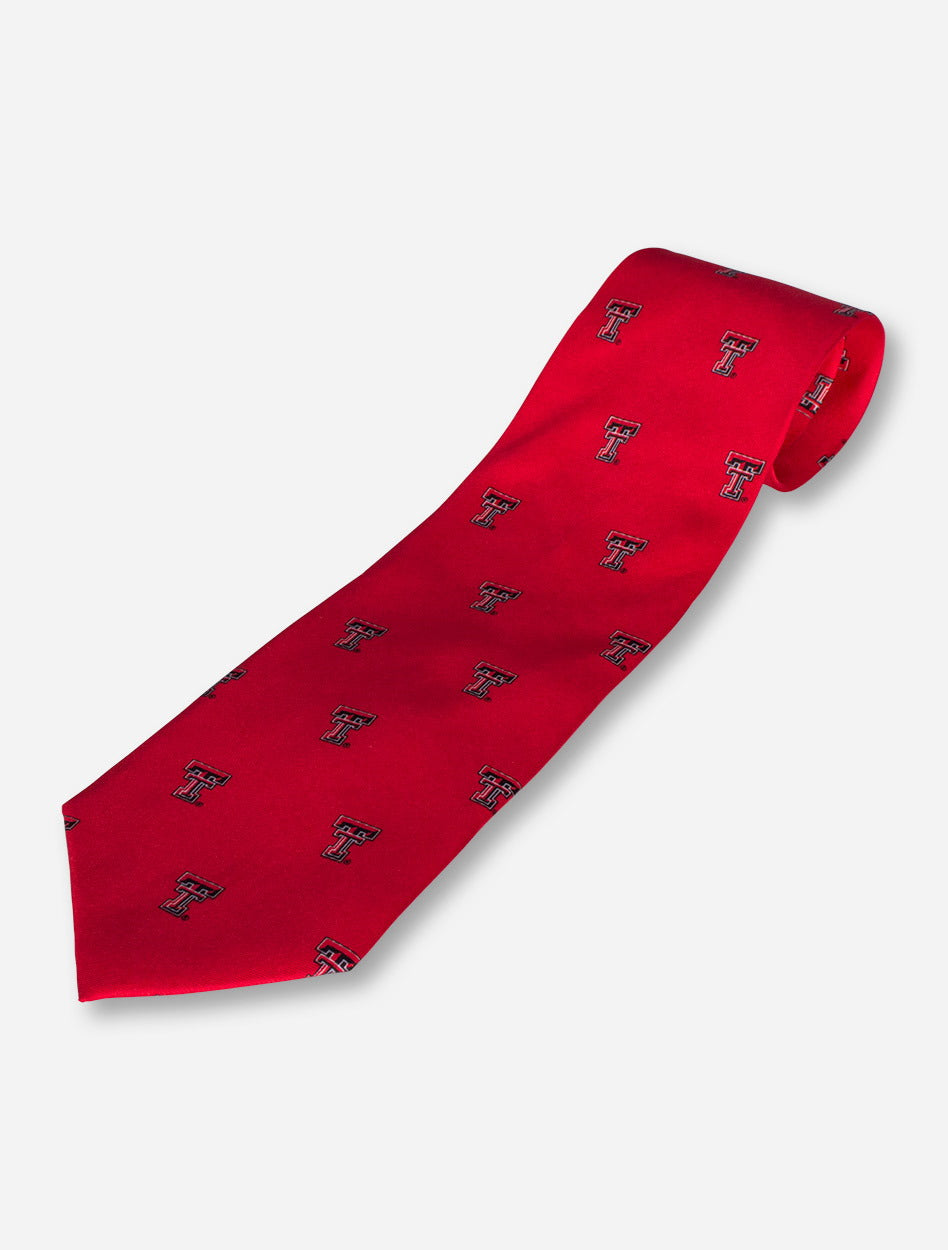 Texas Tech Double T Prep Red Tie