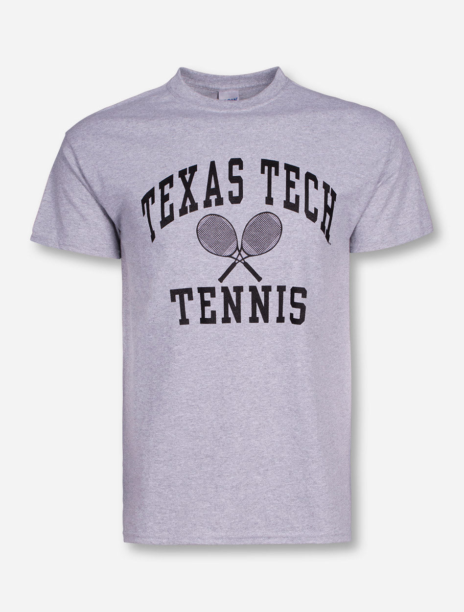 Texas Tech Tennis Heather Grey T-Shirt