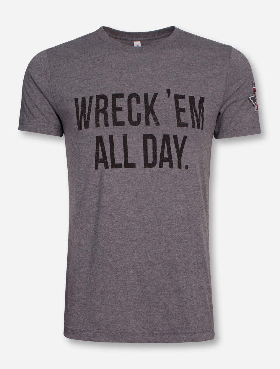 Texas Tech Red Raiders "Wreck Em All Day" T-Shirt