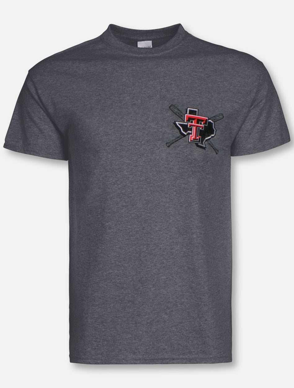 *Texas Tech Red Raiders Swinging For the Fence T-Shirt