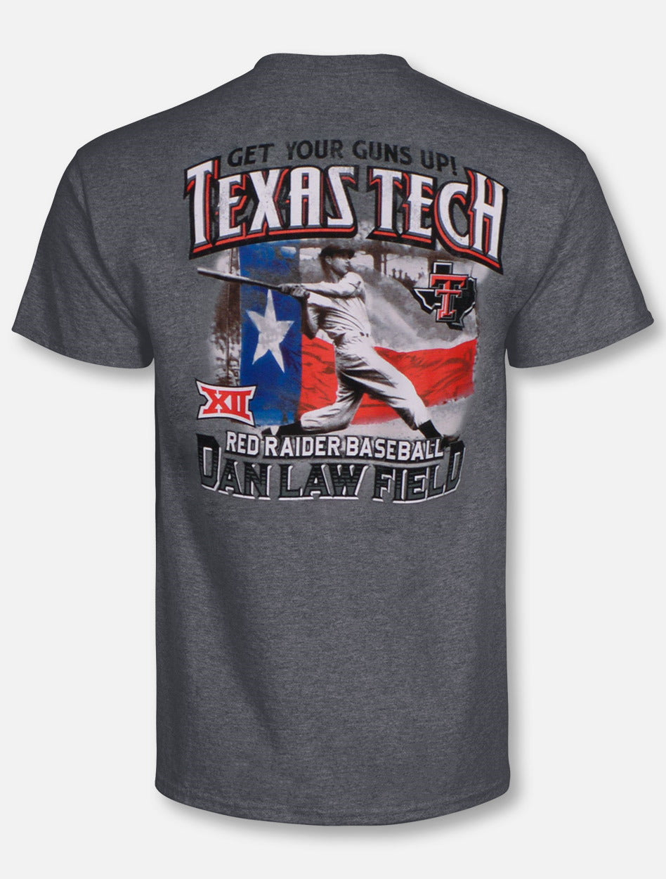 *Texas Tech Red Raiders Swinging For the Fence T-Shirt