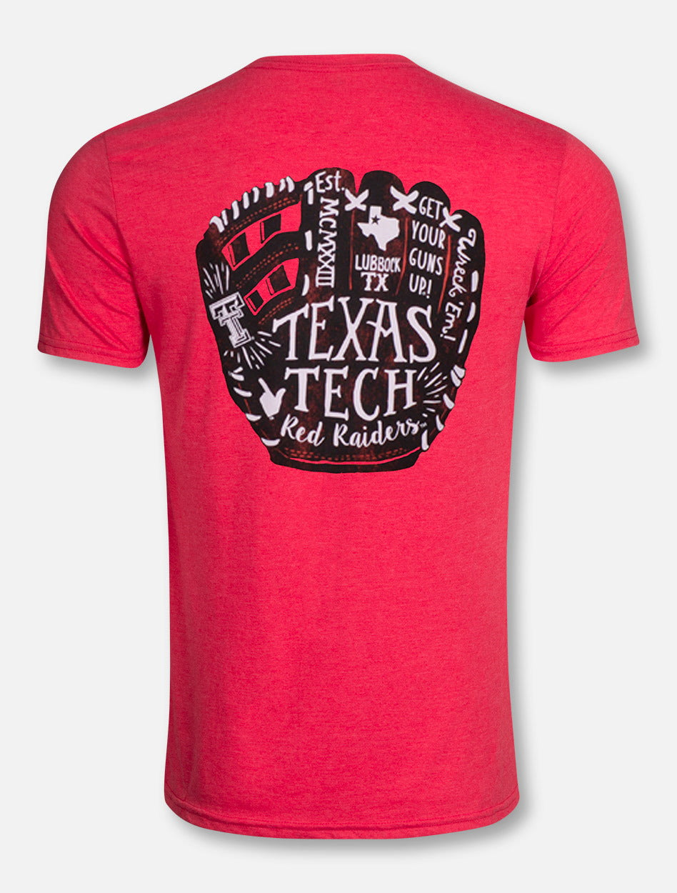 Texas Tech Red Raiders Baseball Glove T-Shirt