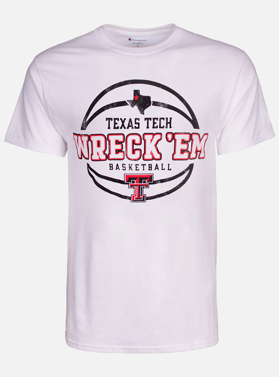 Champion Texas Tech Red Raiders Wreck 'Em Basketball T-Shirt