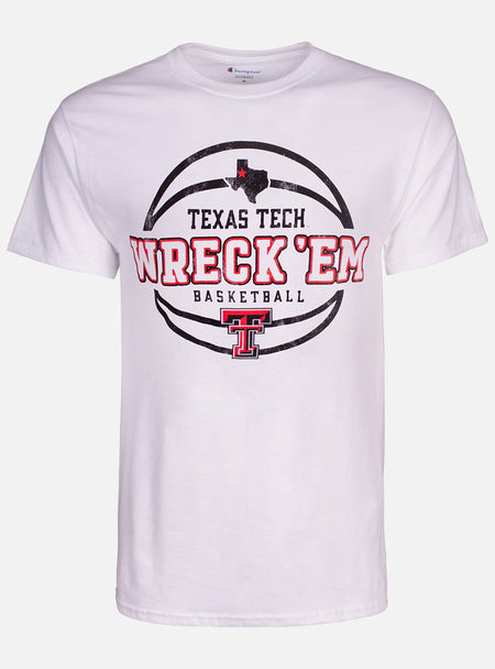 Texas Tech Red Raiders Wreck 'Em Basketball T-Shirt