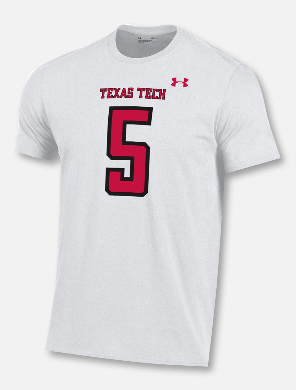 Under Armour Texas Tech NFL Mahomes Jersey in Black, Size: S, Sold by Red Raider Outfitters